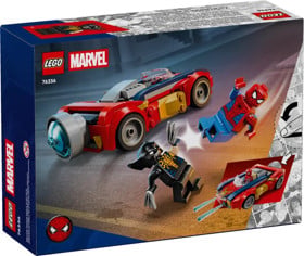 Constructor LEGO Marvel Spider-Man Car and Venomized Wolverine 76336